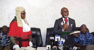 Lucky Aiyedatiwa Sworn in as Governor of Ondo State Following Akeredolu's Demise.